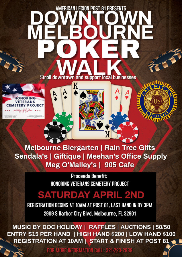 Downtown Melbourne Poker Walk